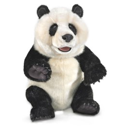 One Size Folkmanis 3132 Sitting Terrier Hand Puppet Multicolor