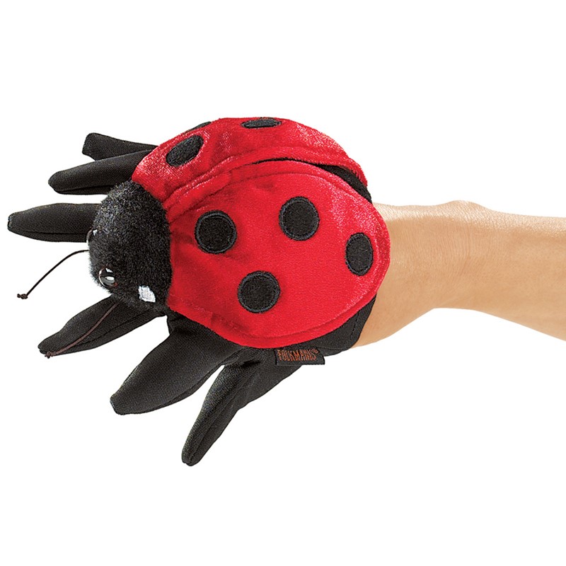 Ladybug (new style) Hand Puppet | Folkmanis