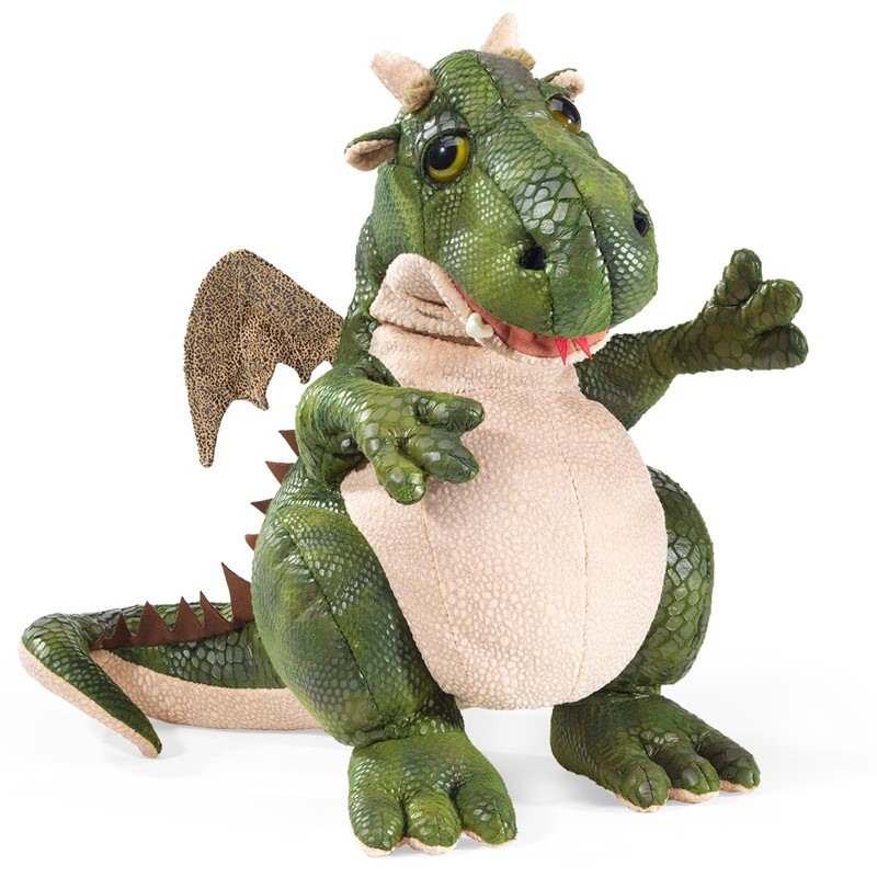 Friendly Dragon Hand Puppet | Folkmanis